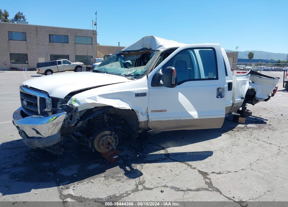 2003 FORD F-250 VIN: 1FTNW20P03EC92530
