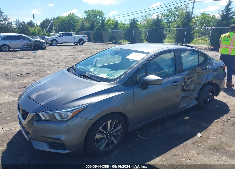 2021 NISSAN VERSA SV XTRONIC CVT VIN: 3N1CN8EV7ML828852