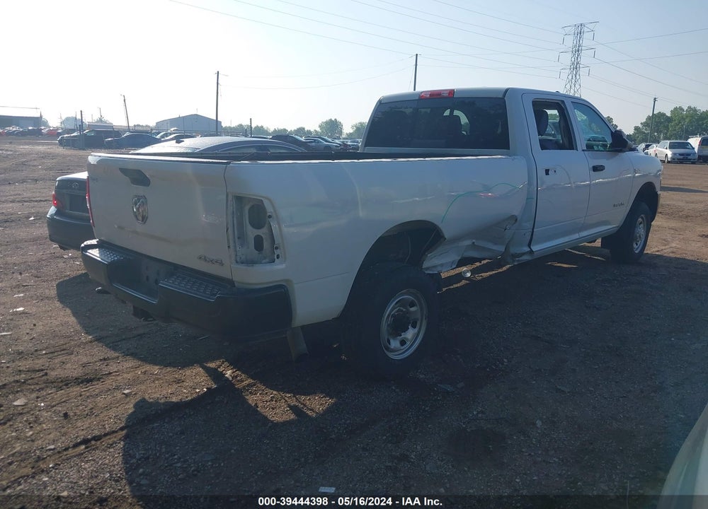 2019 RAM 2500 TRADESMAN 4X4 8' BOX VIN: 3C6UR5HJXKG590683