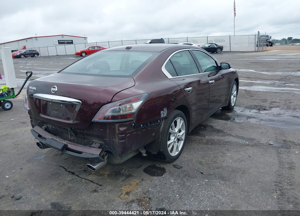 2014 NISSAN MAXIMA 3.5 SV VIN: 1N4AA5AP8EC909531