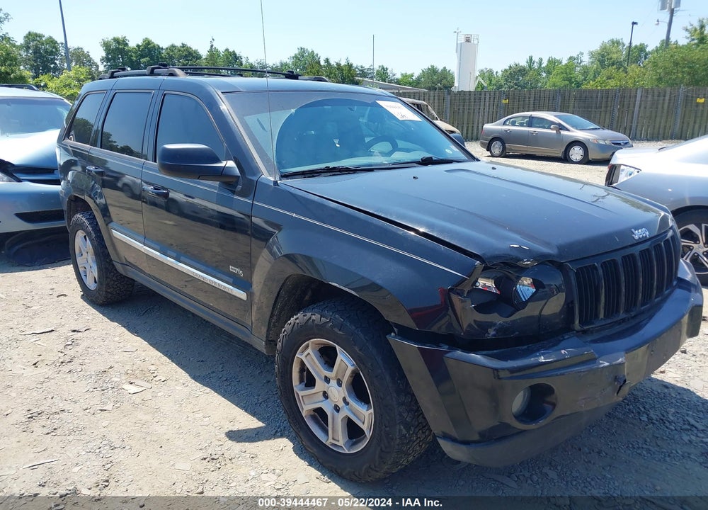 2006 JEEP GRAND CHEROKEE LAREDO VIN: 1J8GR48K46C278708