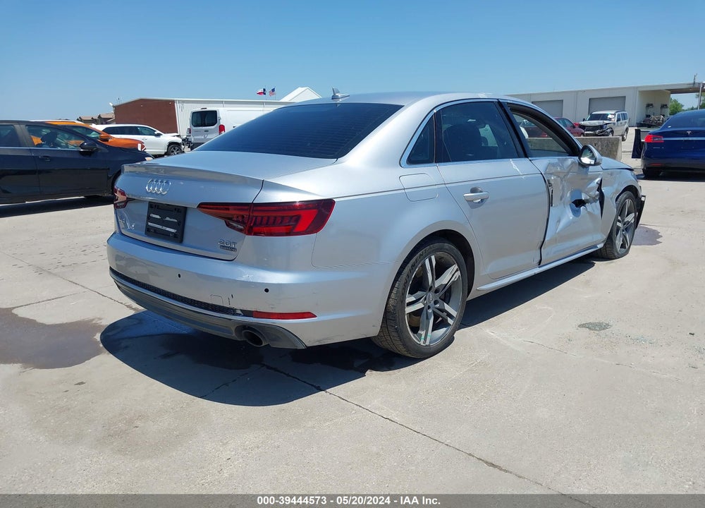 2018 AUDI A4 2.0T PREMIUM/2.0T TECH PREMIUM VIN: WAUENAF41JA110118