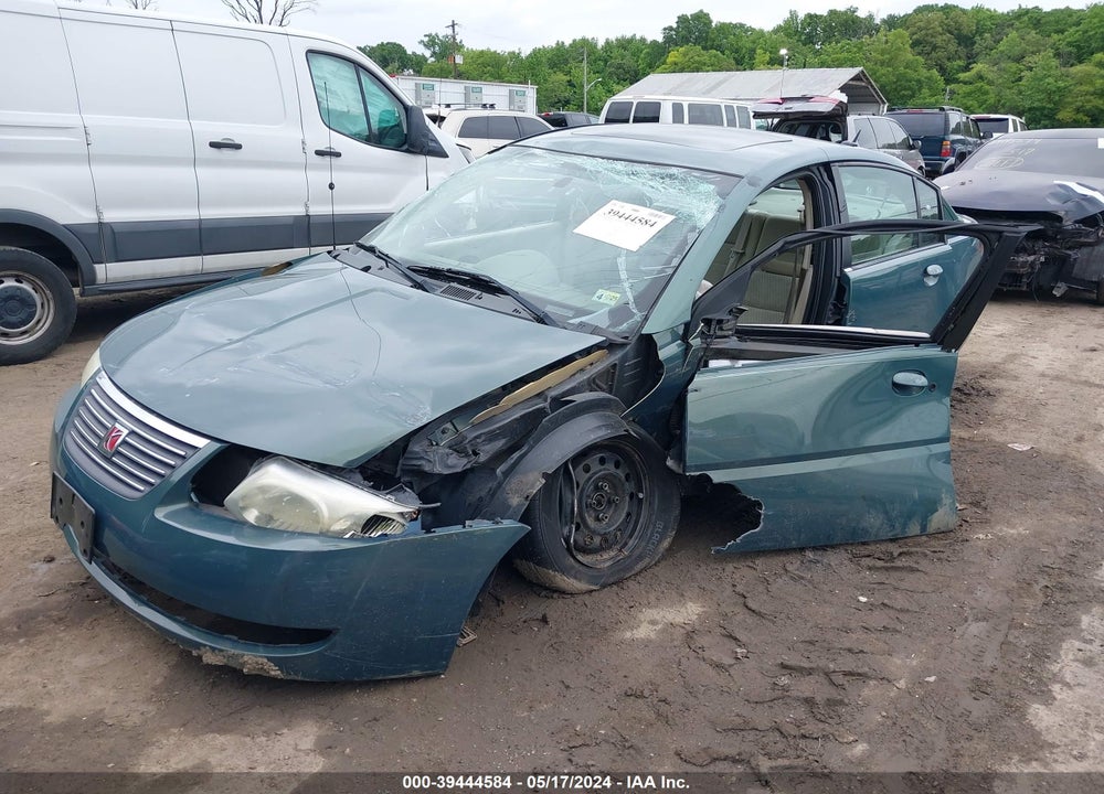 2007 SATURN ION 2 VIN: 1G8AJ55F87Z106384
