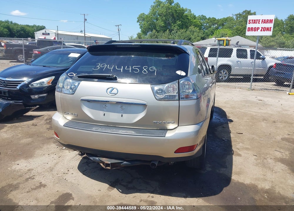 2007 LEXUS RX 350 VIN: 2T2HK31U47C044756