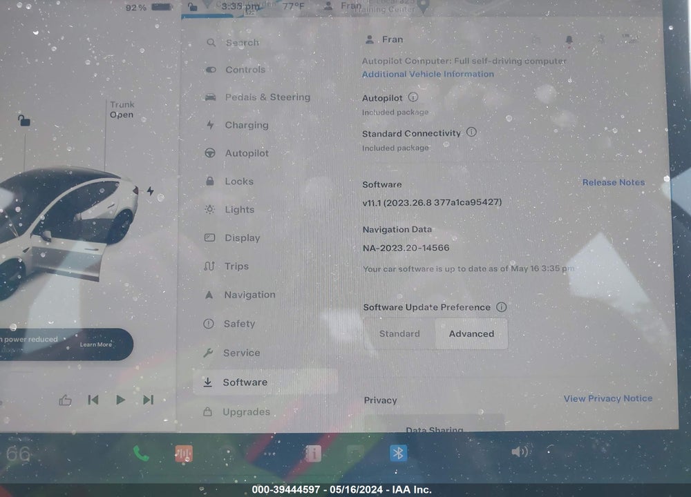 2023 TESLA MODEL 3 REAR-WHEEL DRIVE VIN: 5YJ3E1EA2PF478566