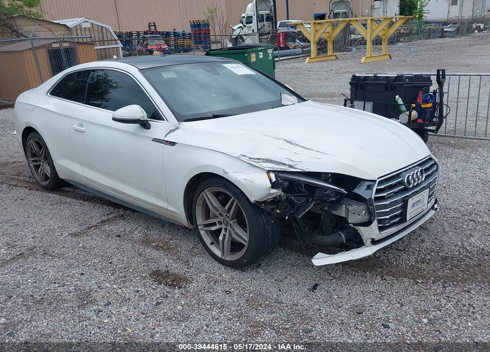 2018 AUDI A5 2.0T PREMIUM VIN: WAUTNAF50JA001679