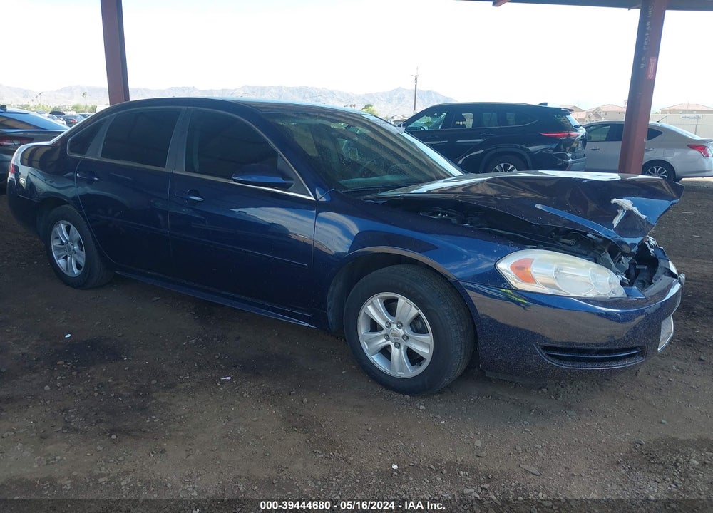 2012 CHEVROLET IMPALA LS VIN: 2G1WF5E32C1268378