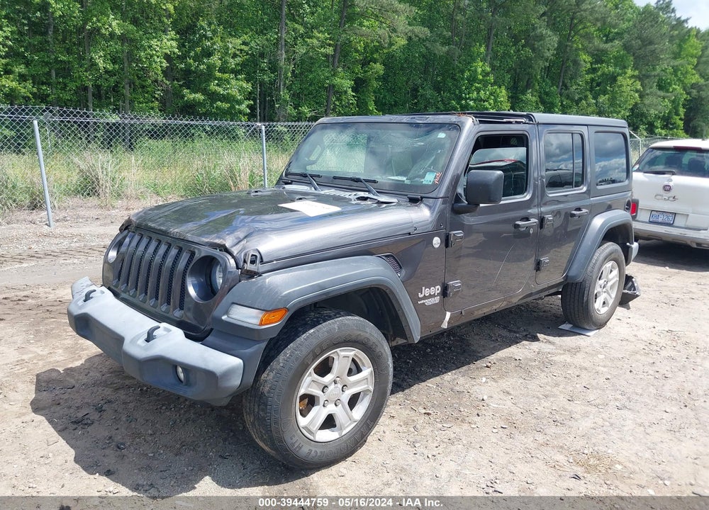 2018 JEEP WRANGLER UNLIMITED SPORT S 4X4 VIN: 1C4HJXDNXJW325123