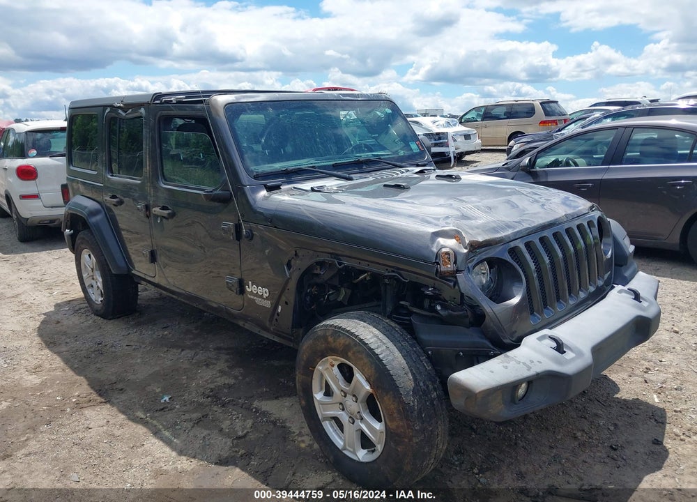 2018 JEEP WRANGLER UNLIMITED SPORT S 4X4 VIN: 1C4HJXDNXJW325123