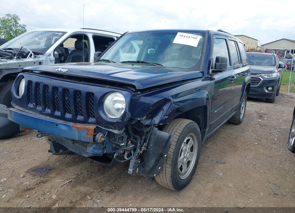 2015 JEEP PATRIOT SPORT VIN: 1C4NJRBB4FD225593