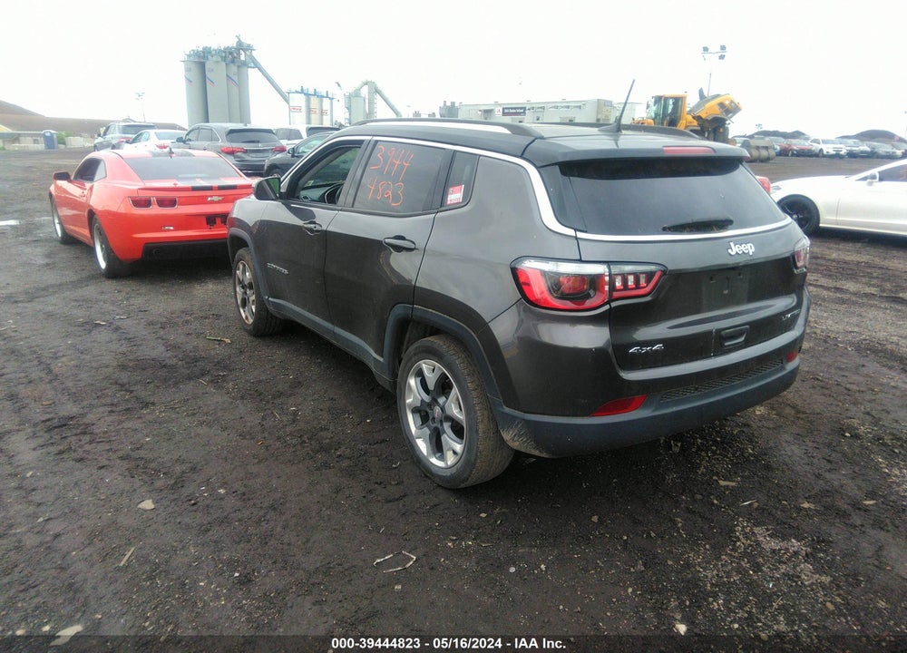 2018 JEEP COMPASS LIMITED 4X4 VIN: 3C4NJDCB8JT108118