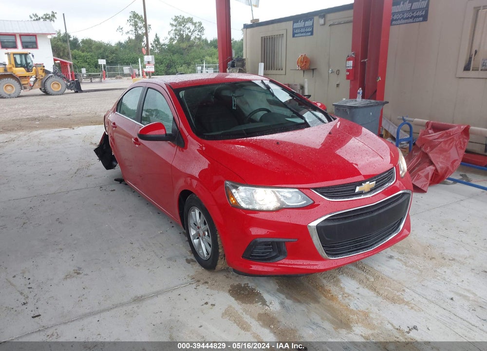 2018 CHEVROLET SONIC LT AUTO VIN: 1G1JD5SH3J4116983