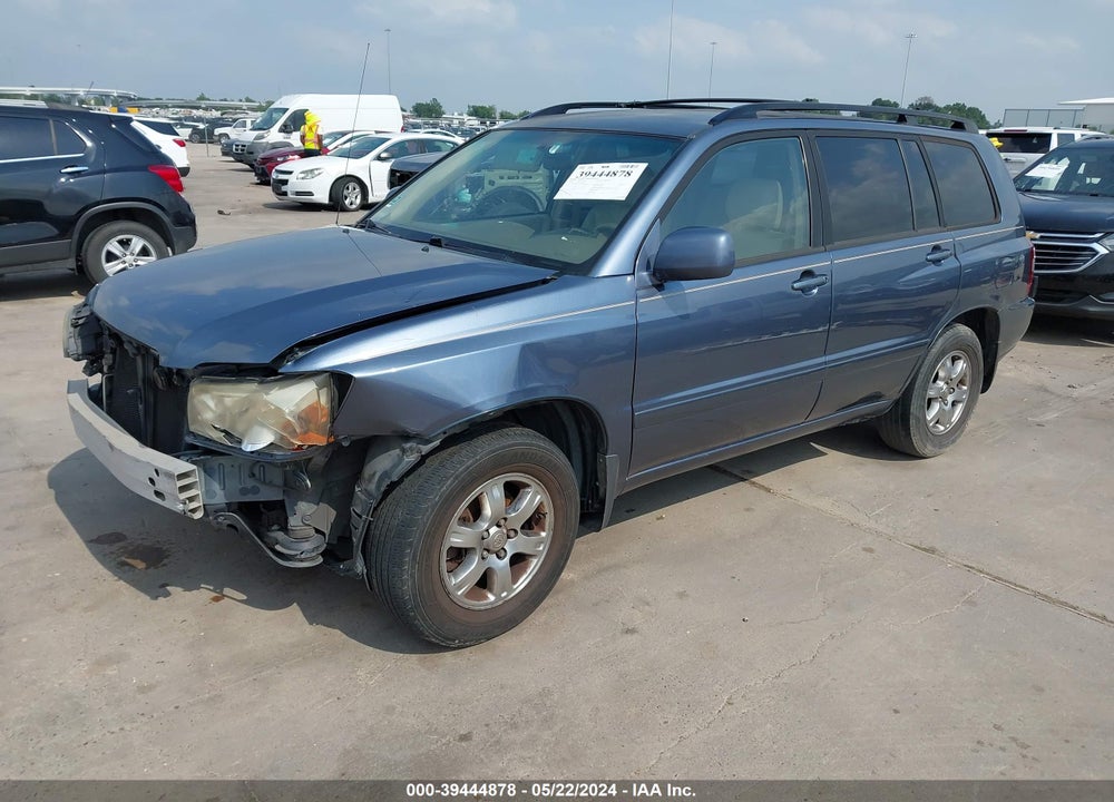2005 TOYOTA HIGHLANDER V6 VIN: JTEDP21A350054069