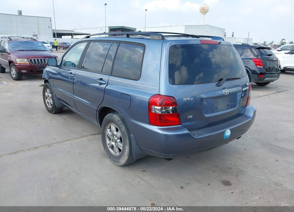 2005 TOYOTA HIGHLANDER V6 VIN: JTEDP21A350054069