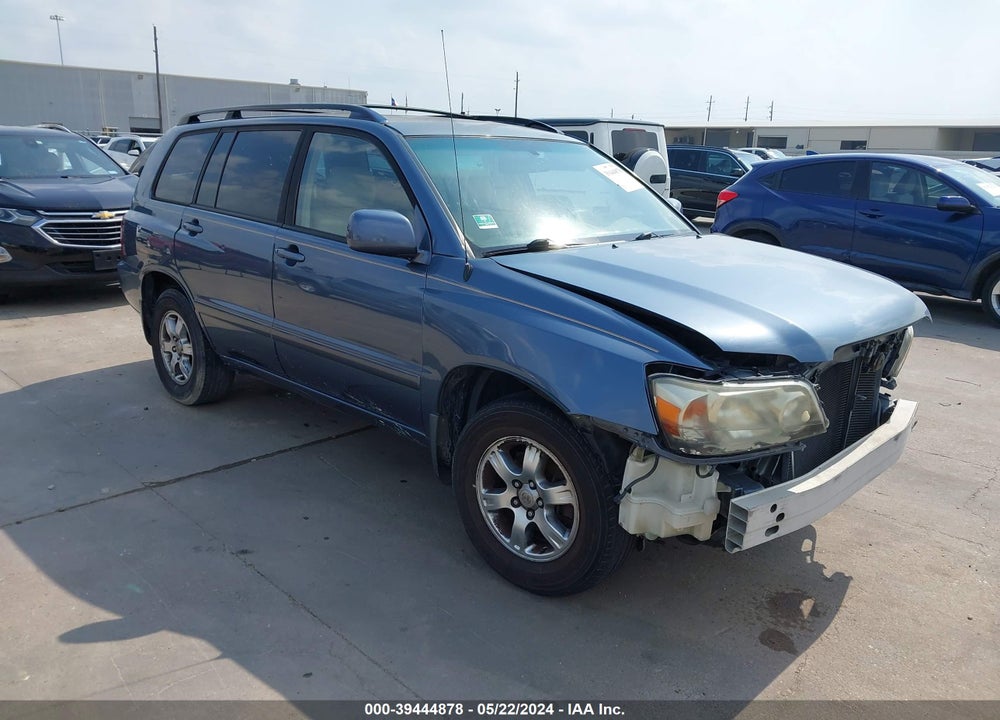 2005 TOYOTA HIGHLANDER V6 VIN: JTEDP21A350054069