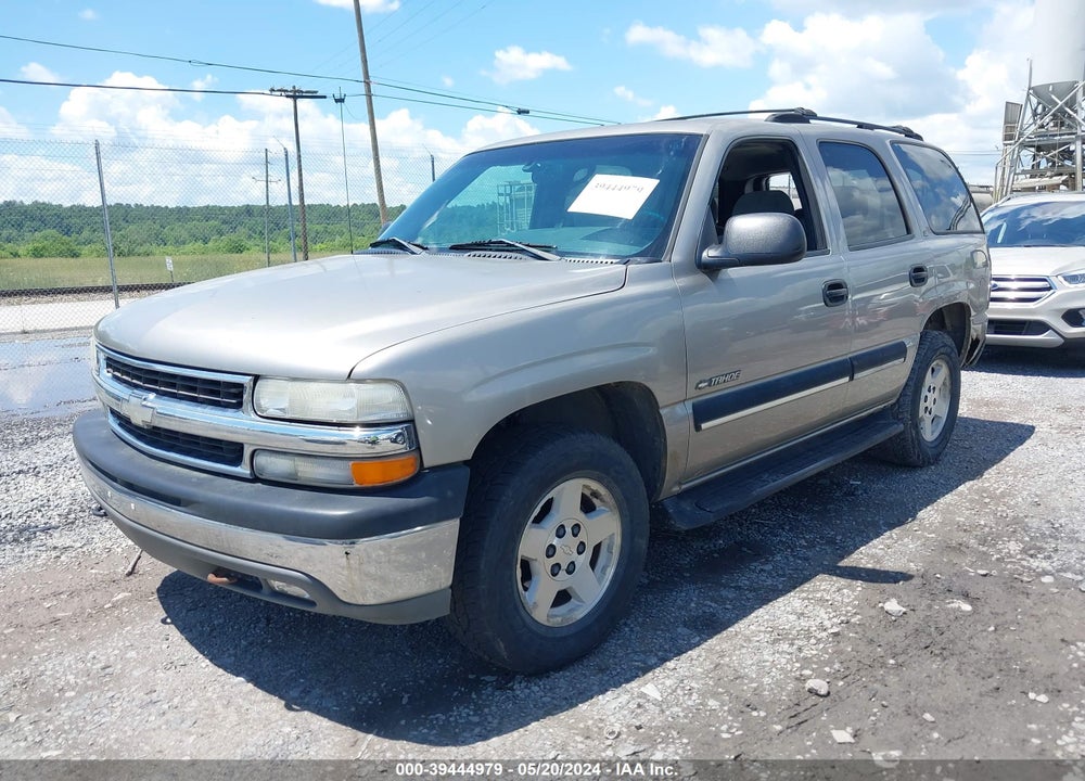 2001 CHEVROLET TAHOE LS VIN: 1GNEK13T71R103559