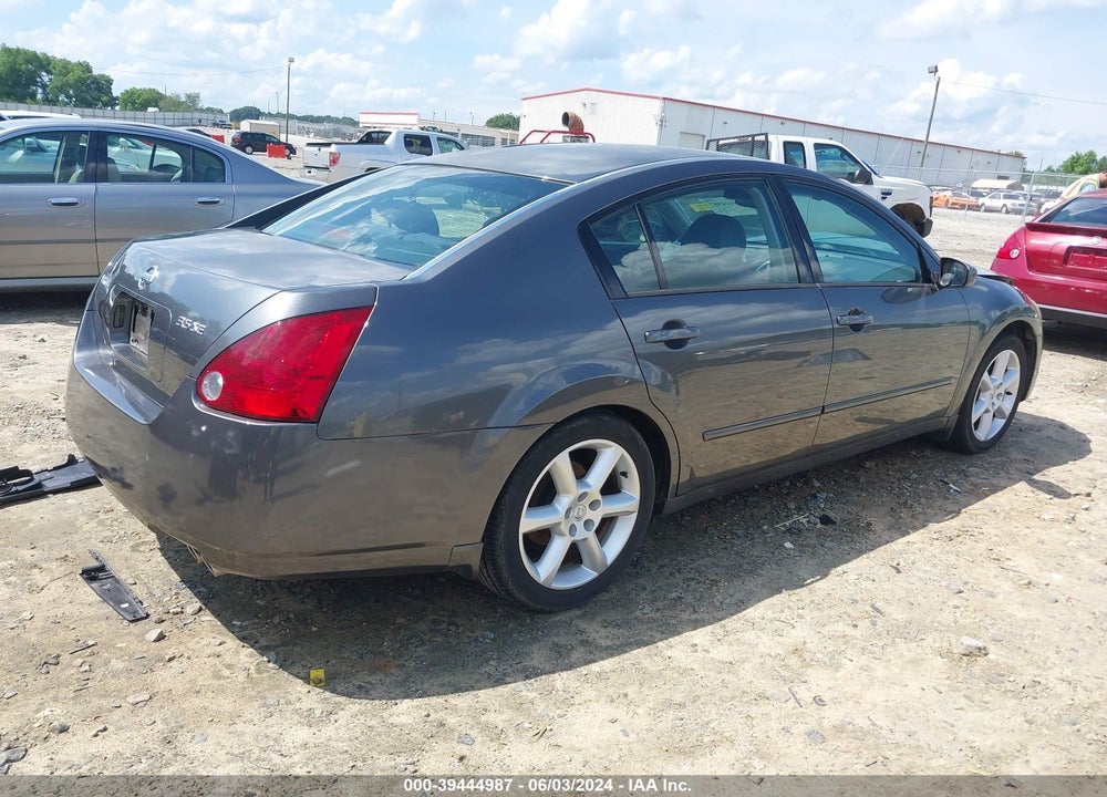 2006 NISSAN MAXIMA 3.5 SE VIN: 1N4BA41E46C822644
