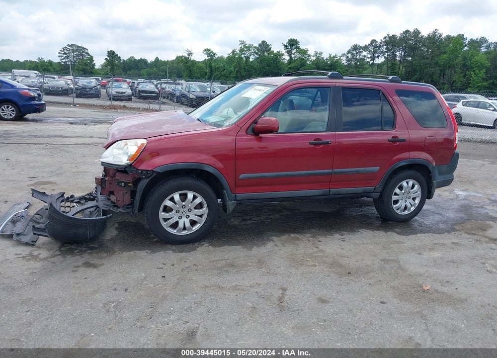 2005 HONDA CR-V EX VIN: SHSRD78895U322362