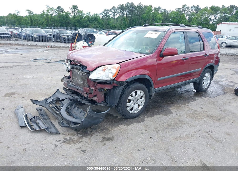 2005 HONDA CR-V EX VIN: SHSRD78895U322362