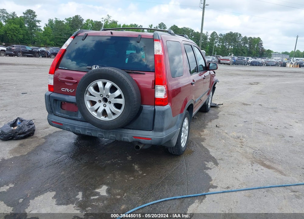 2005 HONDA CR-V EX VIN: SHSRD78895U322362