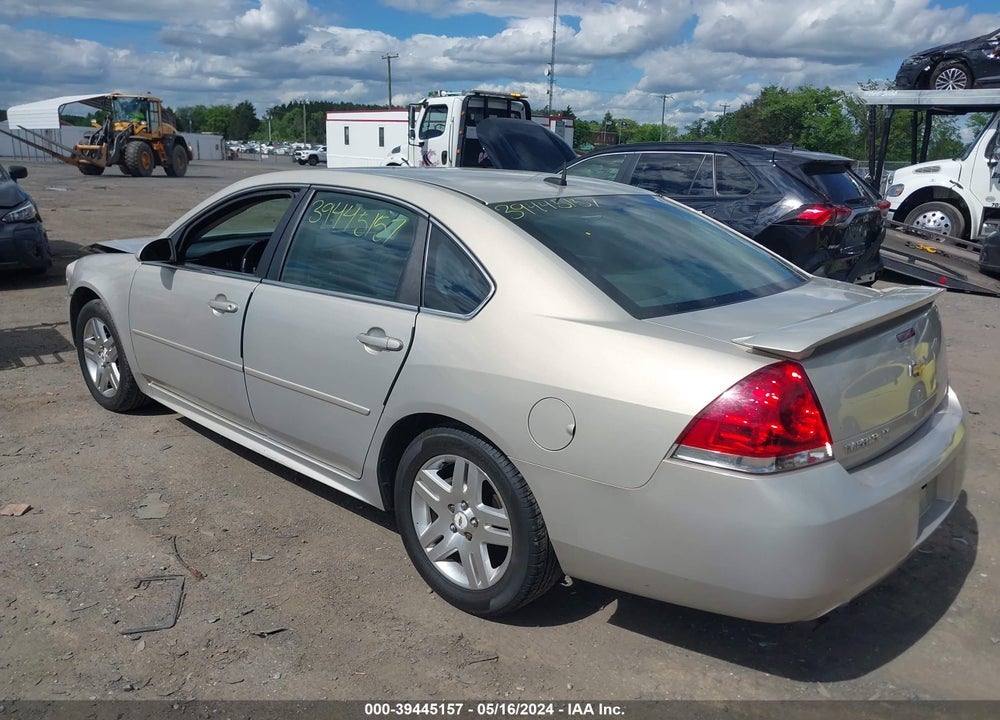 2012 CHEVROLET IMPALA LT VIN: 2G1WB5E39C1133037