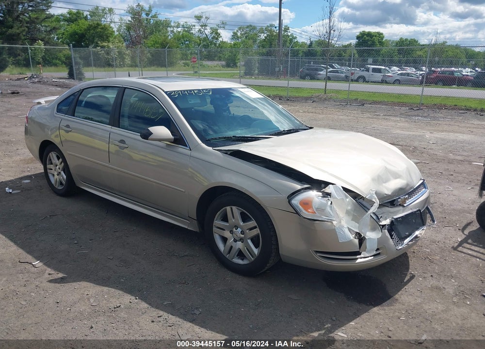 2012 CHEVROLET IMPALA LT VIN: 2G1WB5E39C1133037