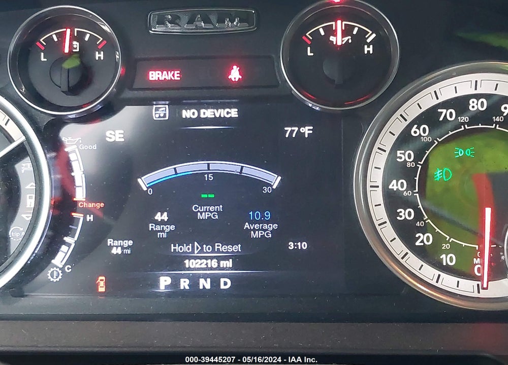2016 RAM 1500 LONE STAR VIN: 1C6RR7LT1GS282358