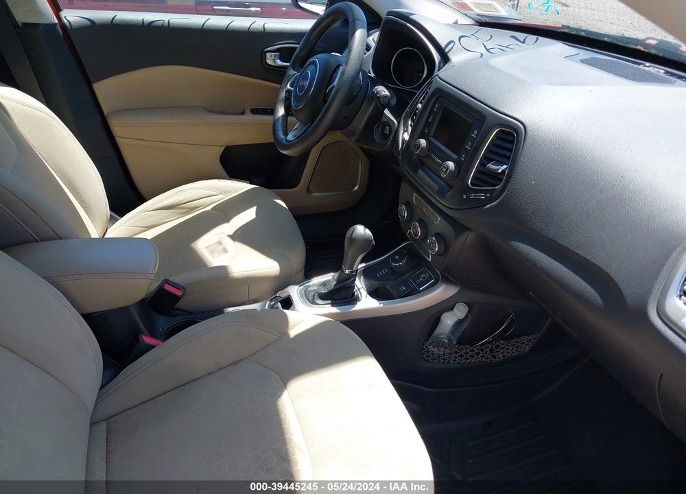 2018 JEEP COMPASS SPORT 4X4 VIN: 3C4NJDAB3JT127100