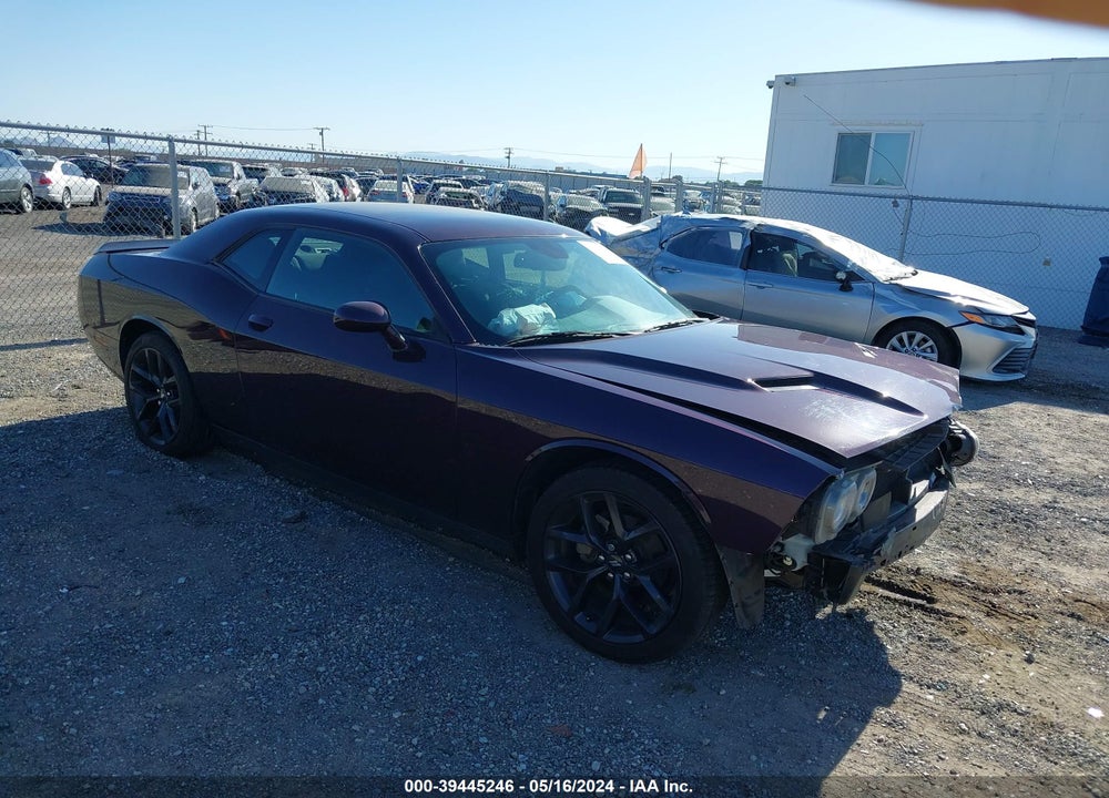 2021 DODGE CHALLENGER SXT VIN: 2C3CDZAG2MH604673