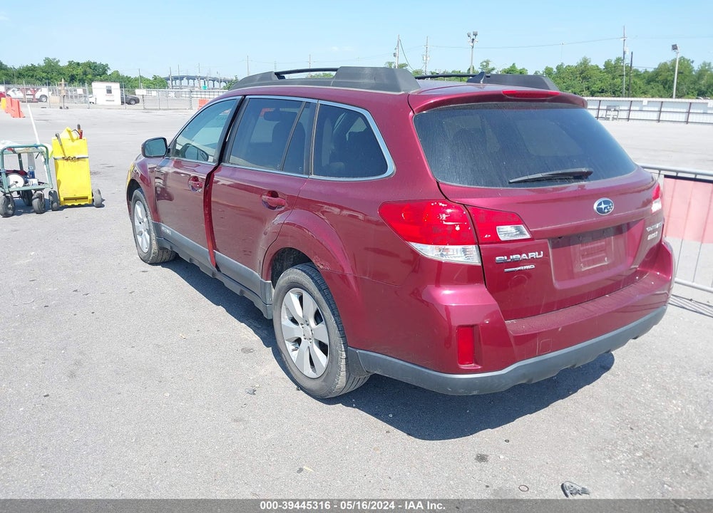 2011 SUBARU OUTBACK 2.5I LIMITED VIN: 4S4BRBKC1B3314268