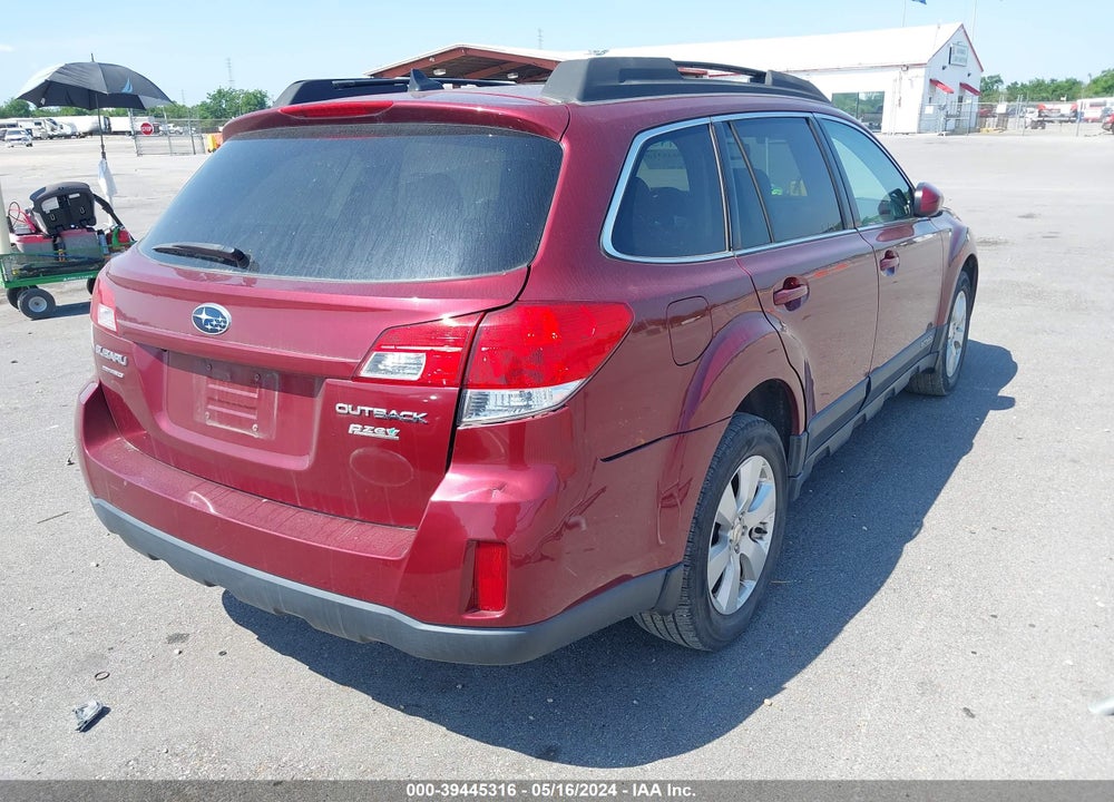 2011 SUBARU OUTBACK 2.5I LIMITED VIN: 4S4BRBKC1B3314268
