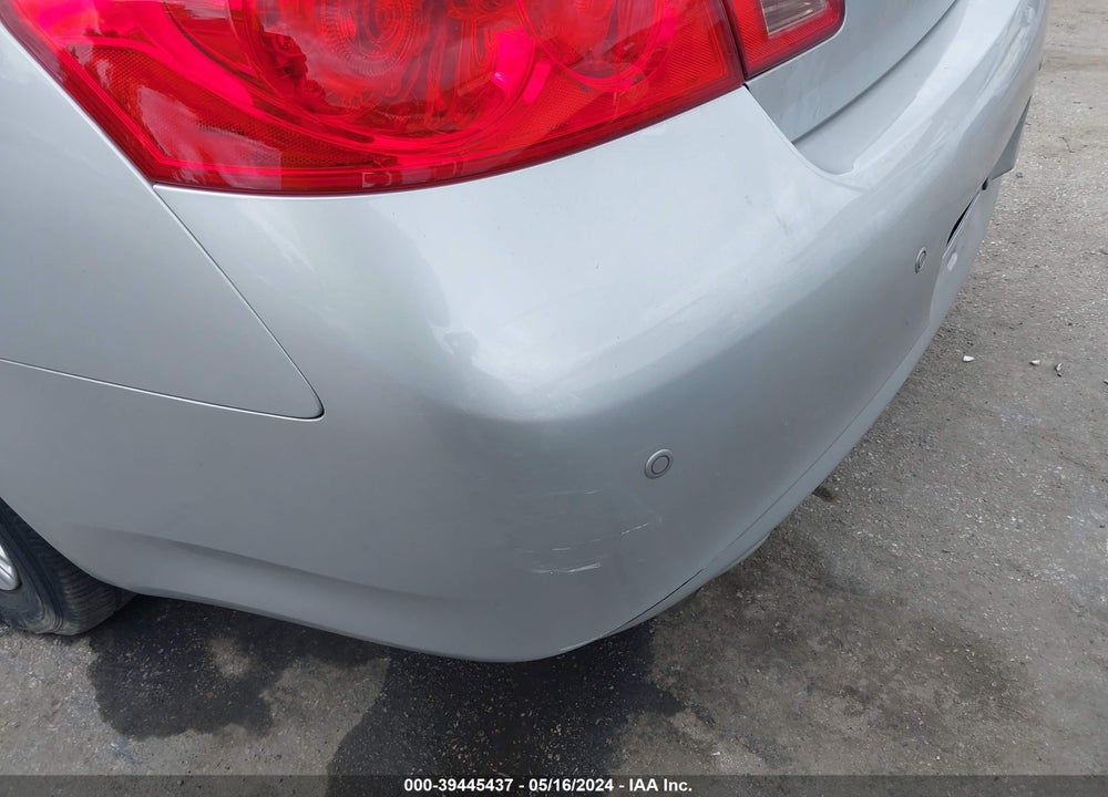 2013 INFINITI G37X VIN: JN1CV6AR6DM357490