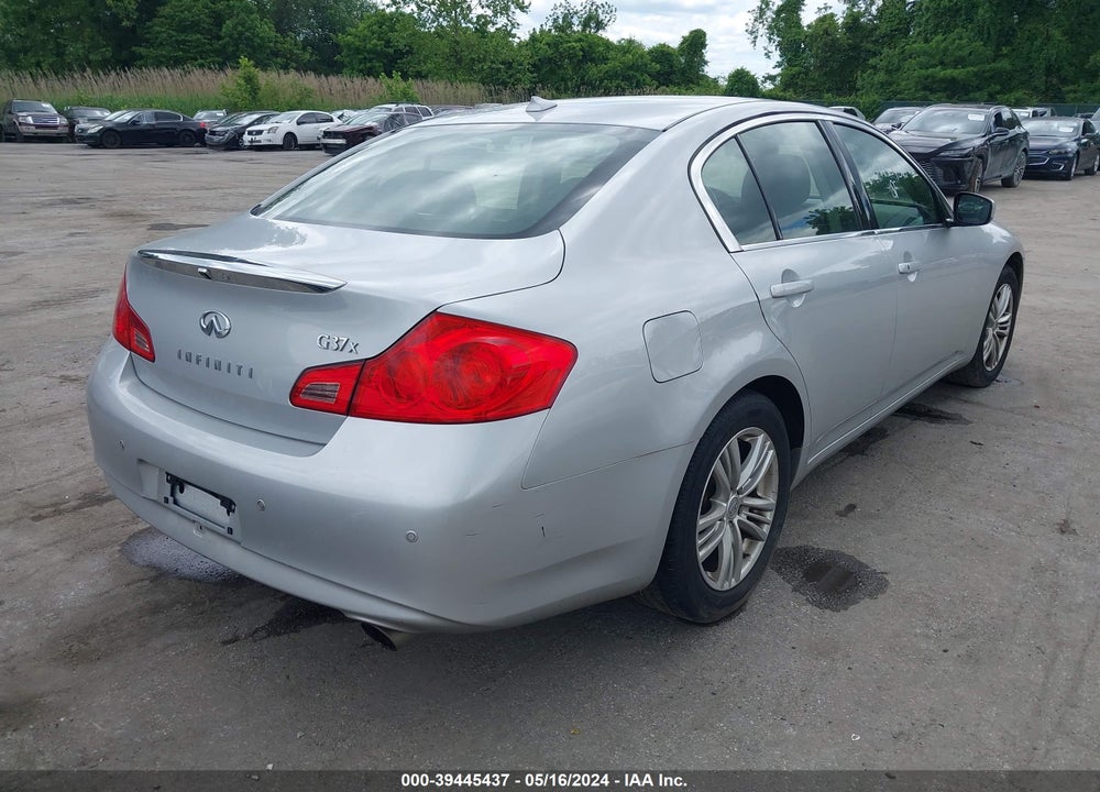 2013 INFINITI G37X VIN: JN1CV6AR6DM357490