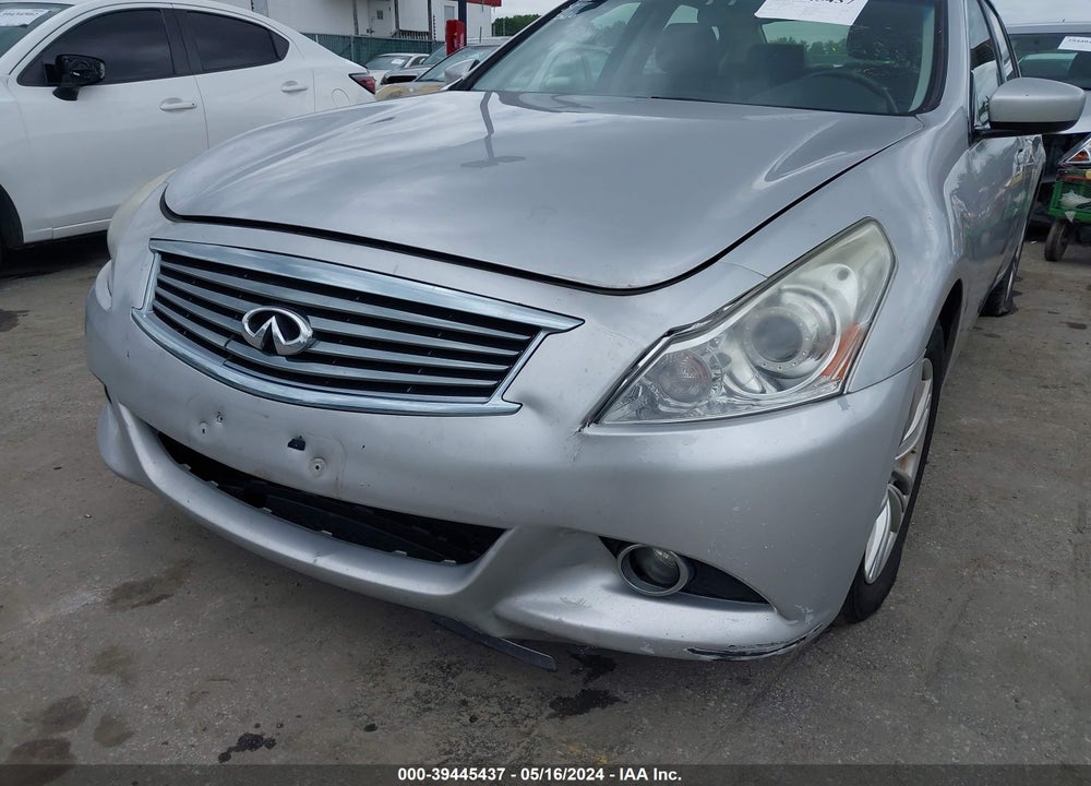 2013 INFINITI G37X VIN: JN1CV6AR6DM357490