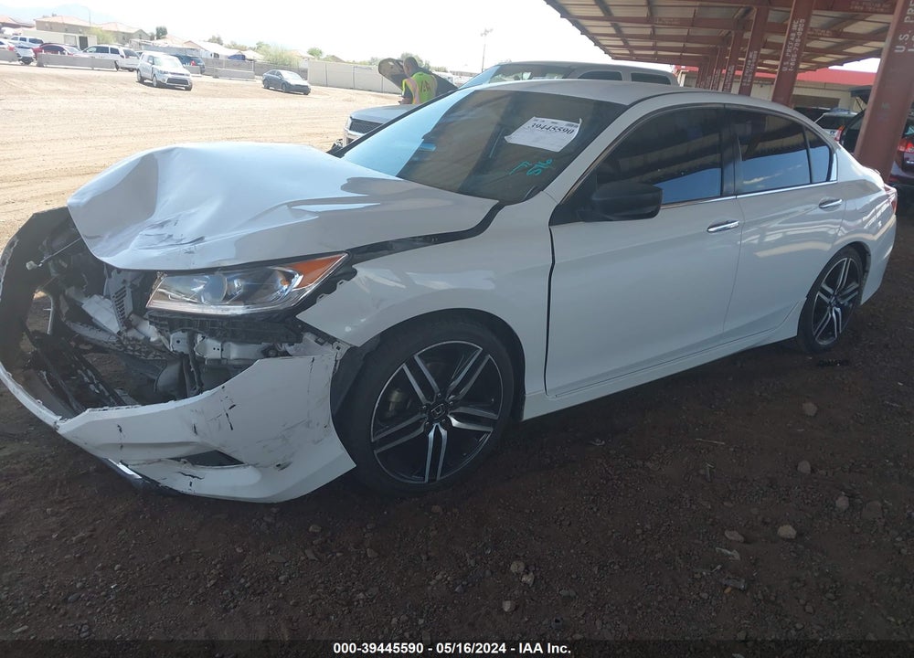 2016 HONDA ACCORD SPORT VIN: 1HGCR2F55GA044499