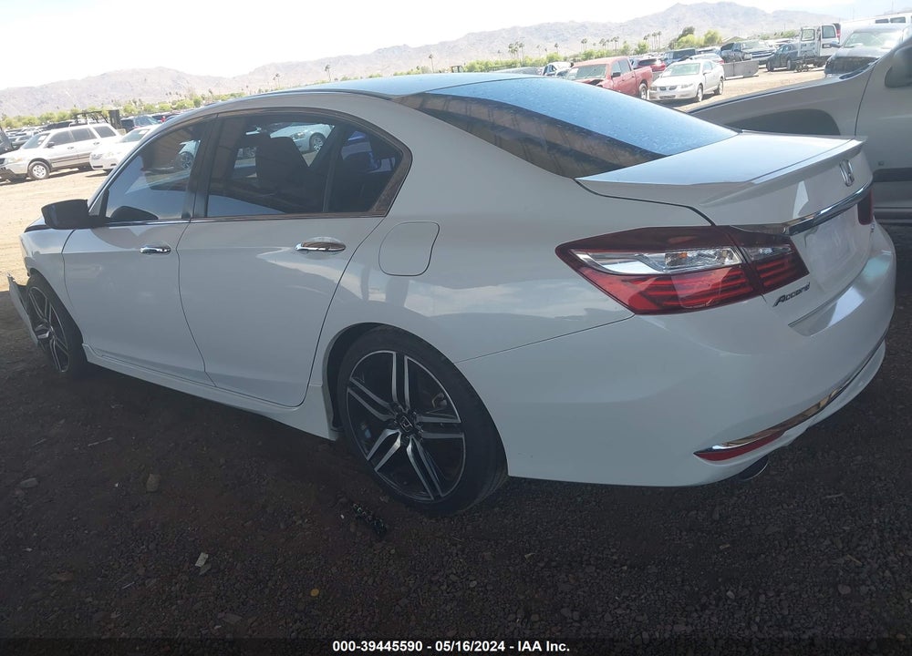 2016 HONDA ACCORD SPORT VIN: 1HGCR2F55GA044499