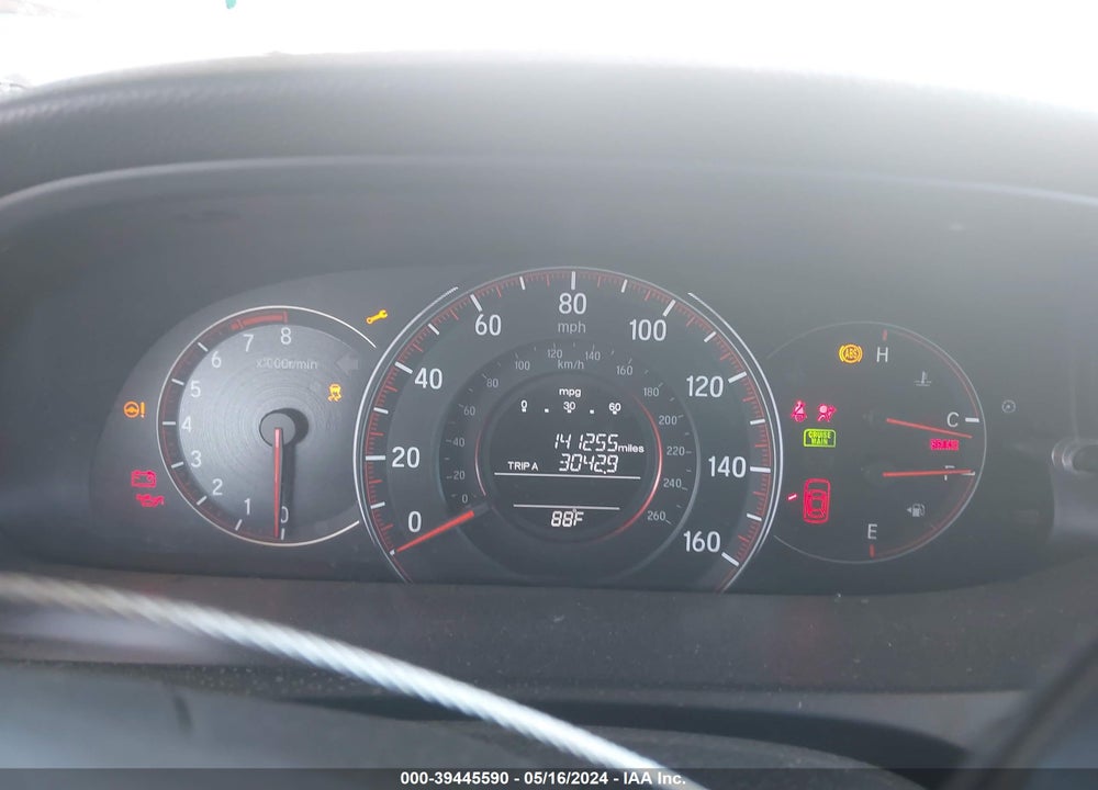 2016 HONDA ACCORD SPORT VIN: 1HGCR2F55GA044499