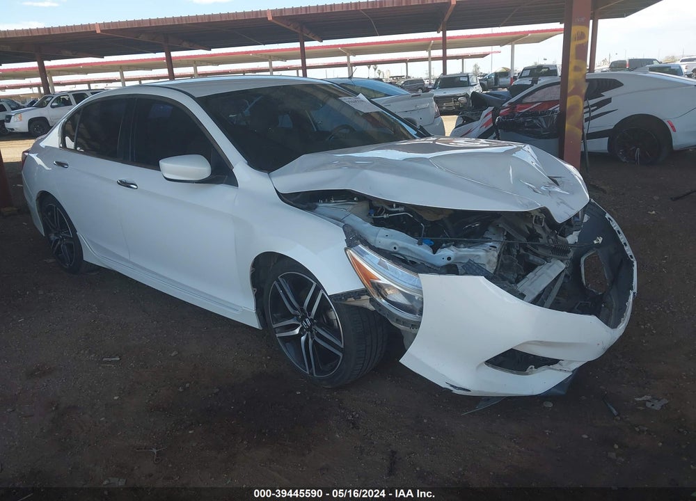 2016 HONDA ACCORD SPORT VIN: 1HGCR2F55GA044499
