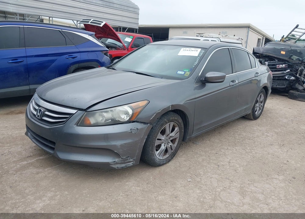 2012 HONDA ACCORD 2.4 SE VIN: 1HGCP2F62CA102433