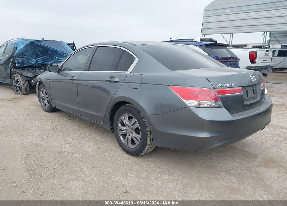 2012 HONDA ACCORD 2.4 SE VIN: 1HGCP2F62CA102433