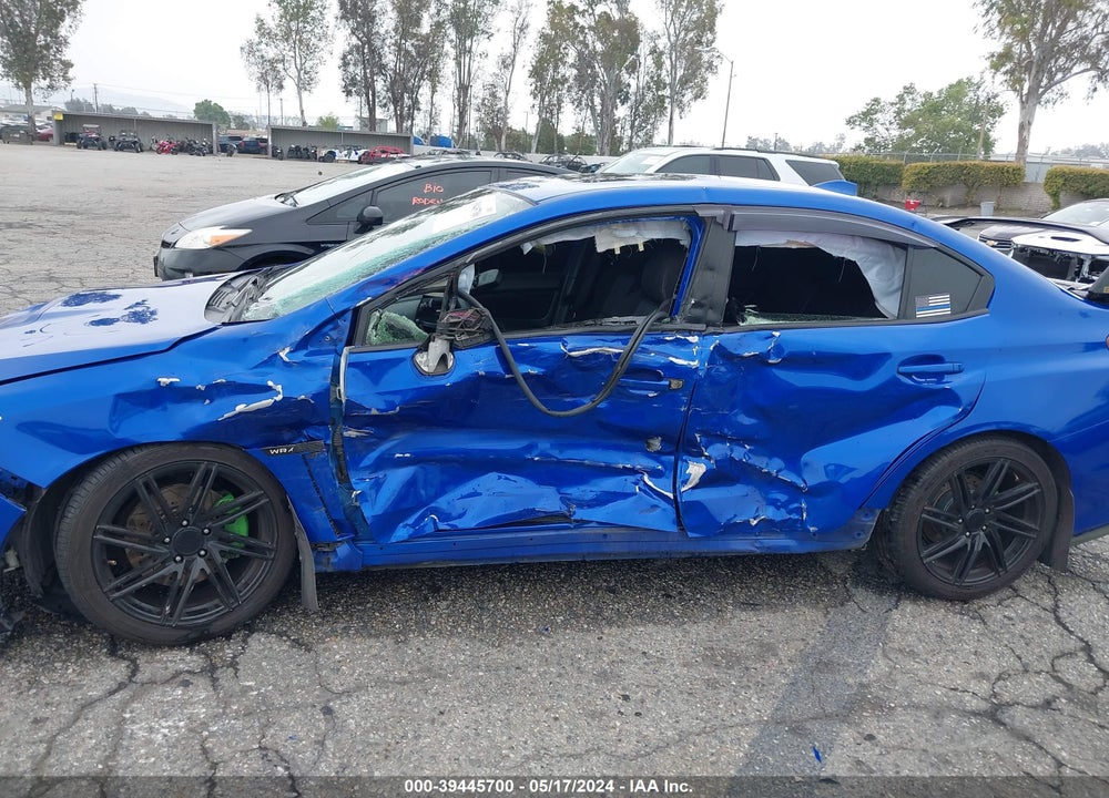 2015 SUBARU WRX PREMIUM VIN: JF1VA1D61F8825147