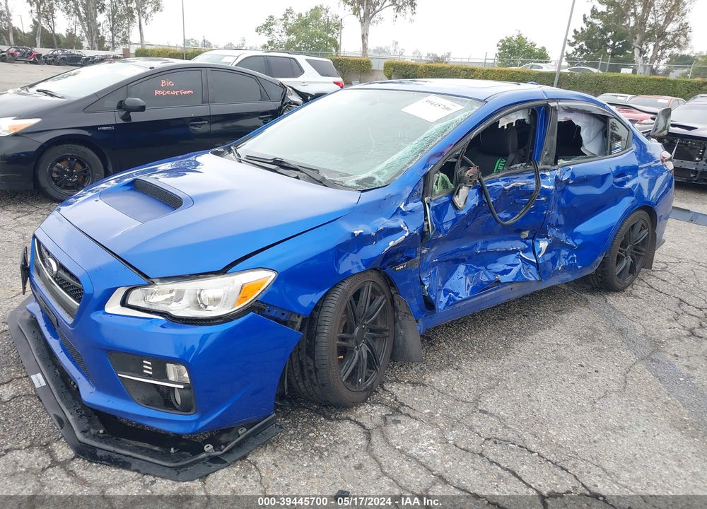2015 SUBARU WRX PREMIUM VIN: JF1VA1D61F8825147
