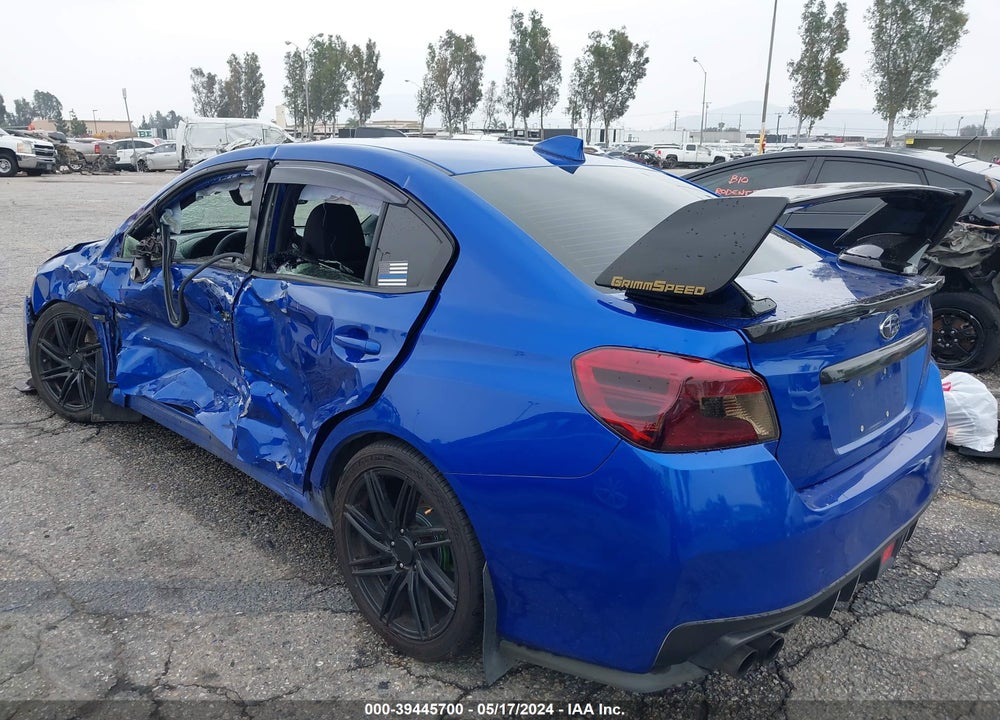 2015 SUBARU WRX PREMIUM VIN: JF1VA1D61F8825147