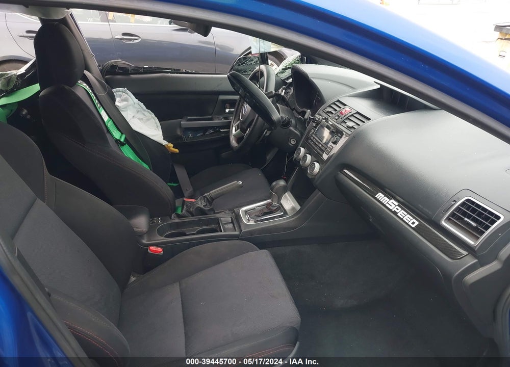 2015 SUBARU WRX PREMIUM VIN: JF1VA1D61F8825147