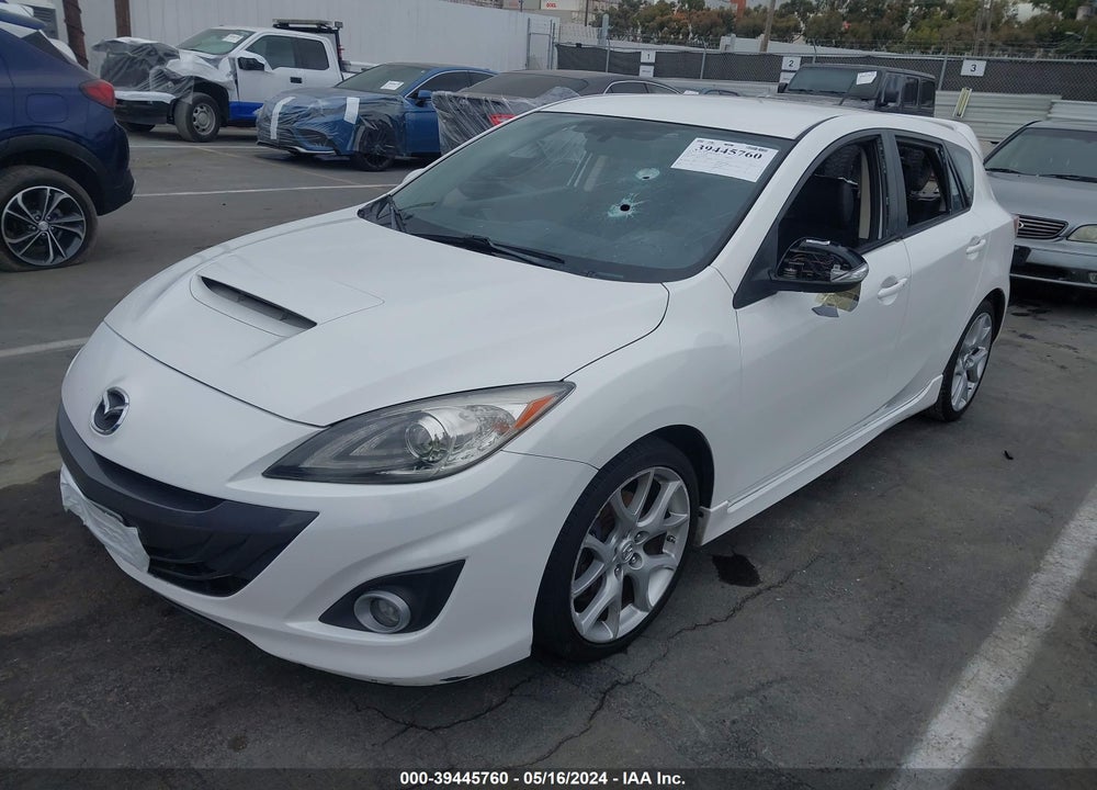 2012 MAZDA SPEED3 TOURING VIN: JM1BL1L41C1624778