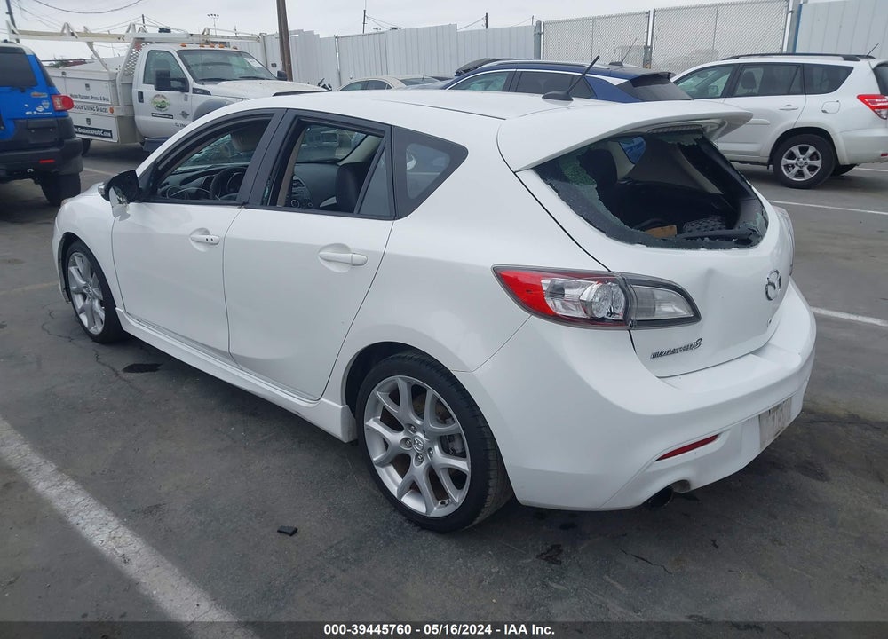 2012 MAZDA SPEED3 TOURING VIN: JM1BL1L41C1624778