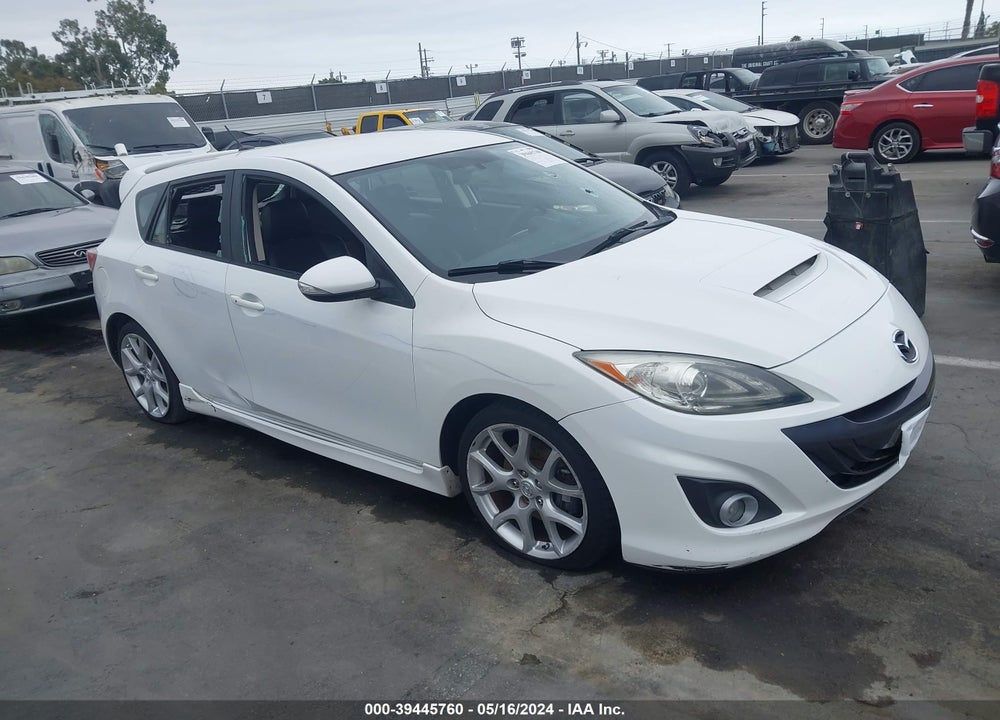 2012 MAZDA SPEED3 TOURING VIN: JM1BL1L41C1624778