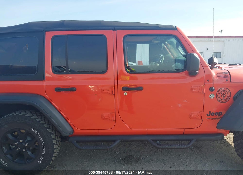 2020 JEEP WRANGLER UNLIMITED WILLYS 4X4 VIN: 1C4HJXDN6LW197031