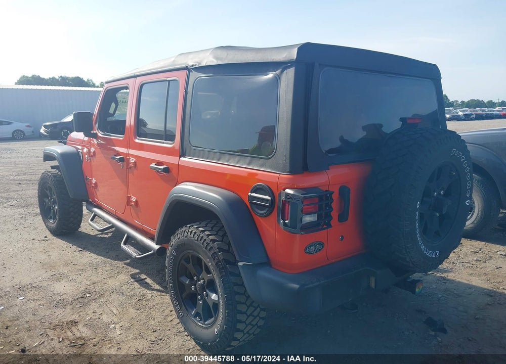 2020 JEEP WRANGLER UNLIMITED WILLYS 4X4 VIN: 1C4HJXDN6LW197031