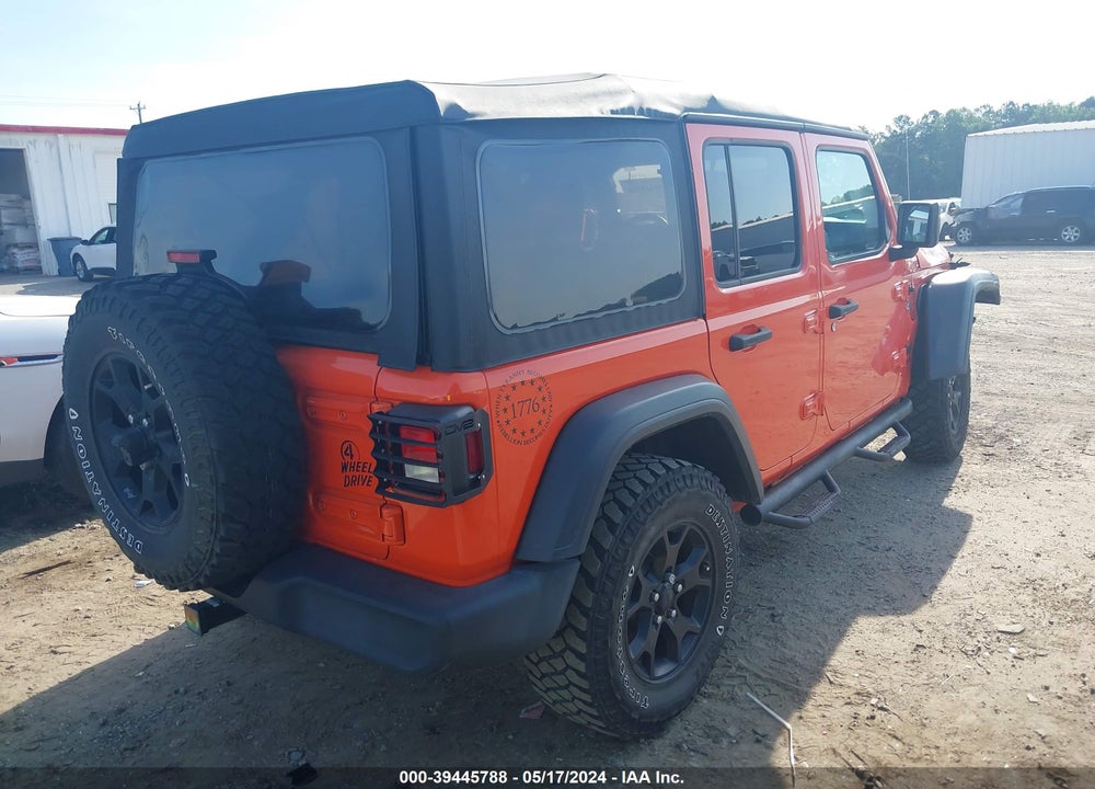 2020 JEEP WRANGLER UNLIMITED WILLYS 4X4 VIN: 1C4HJXDN6LW197031